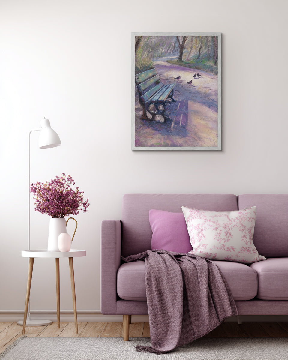 The Feeding Hour - Framed Print