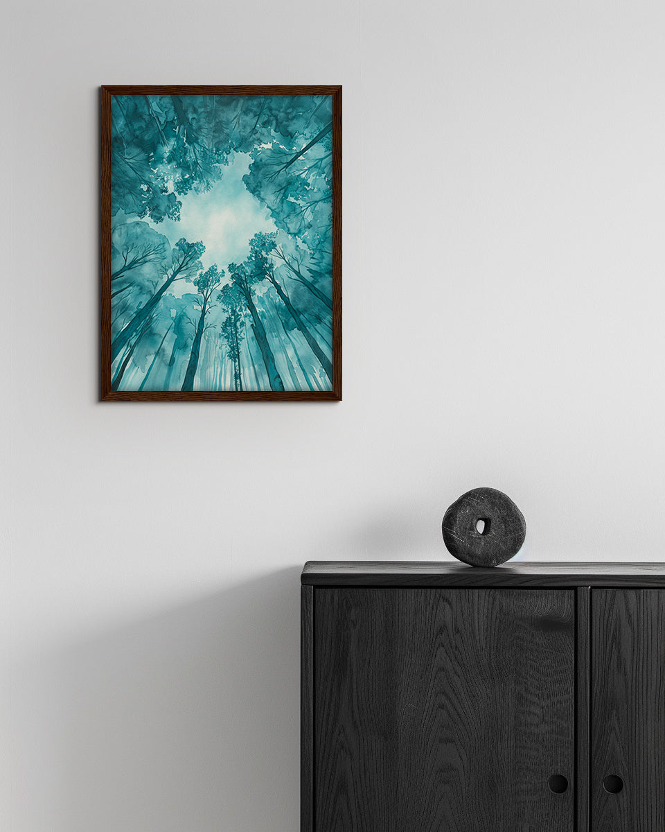 Gazing Skyward - Framed Print