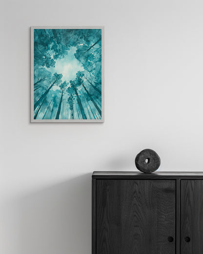 Gazing Skyward - Framed Print