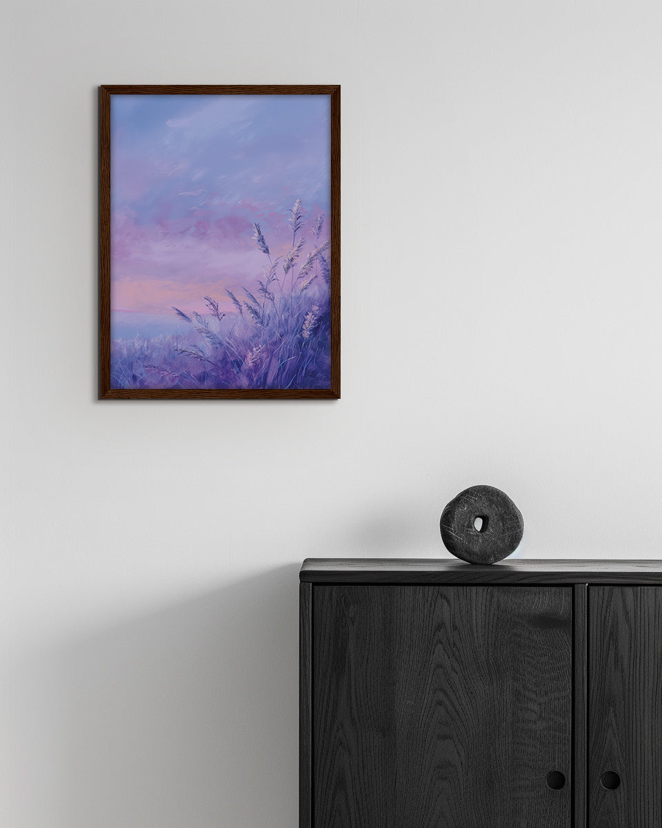 Lavender Twilight - Framed Print