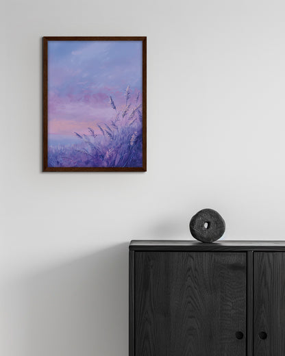 Lavender Twilight - Framed Print