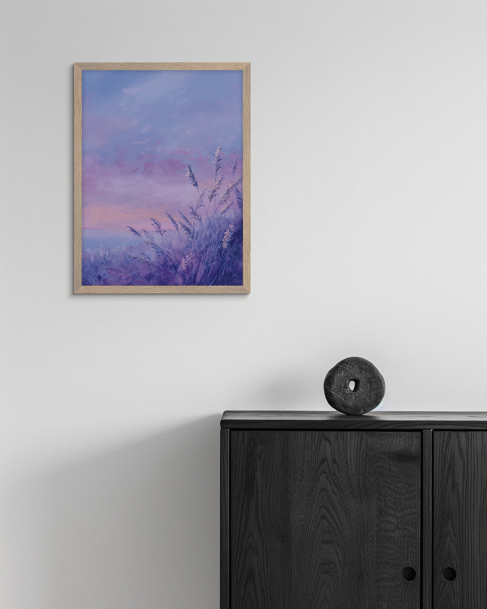 Lavender Twilight - Framed Print