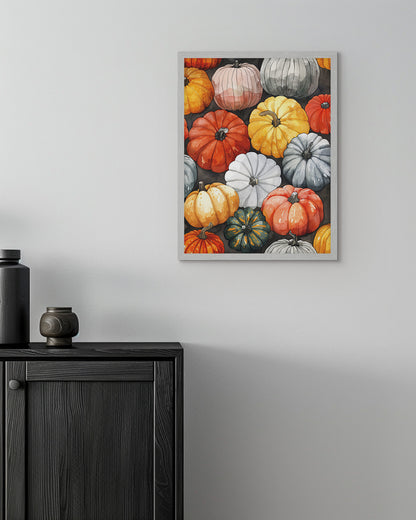 Harvest Hues - Framed Print